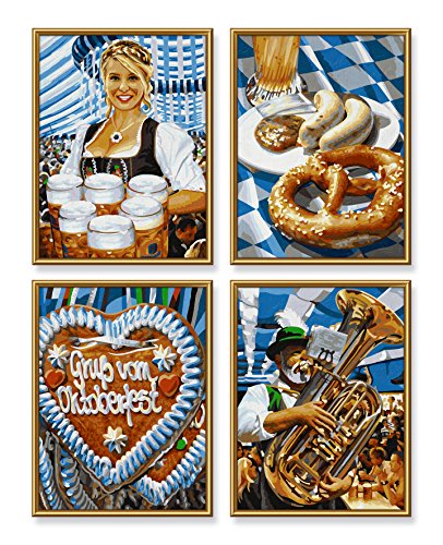 Schipper 609340723 - Pintura por Números - Oktoberfest (Quattro), 18X24 cm