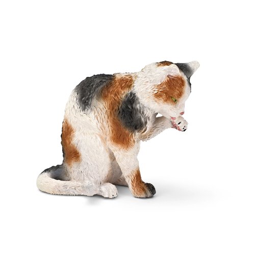 Schleich 13675 - Figura/ miniatura Cat grooming