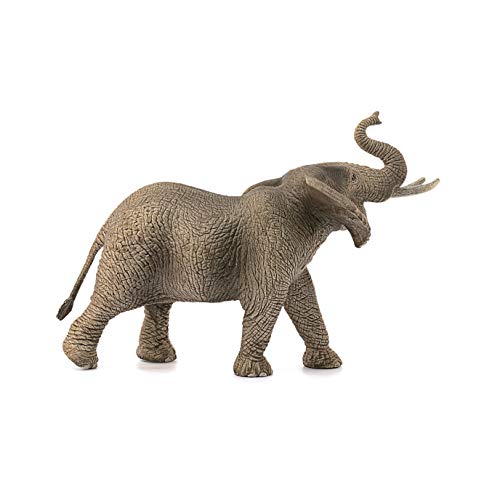 Schleich- Elefante Africano Macho, Color (14762)