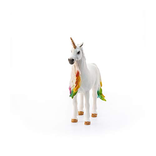 Schleich- Figura de Unicornio arcoíris, Yegua, 18cm