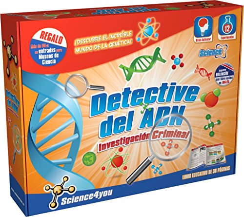Science4you Investigación Criminal Detective del ADN - Juguete Educativo y Científico