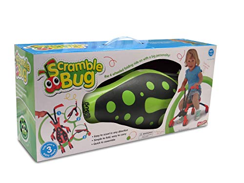 Scramblebug 8512 - Correpasillos con diseño de Insecto, Color Verde y Negro