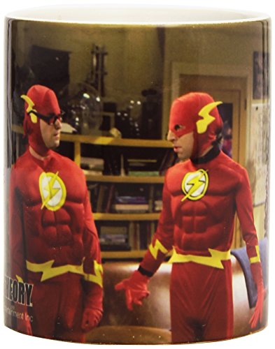 SD toys - The Big Bang Theory, Disfraz Flash Protagonistas, Taza de cerámica (SDTWRN27489)