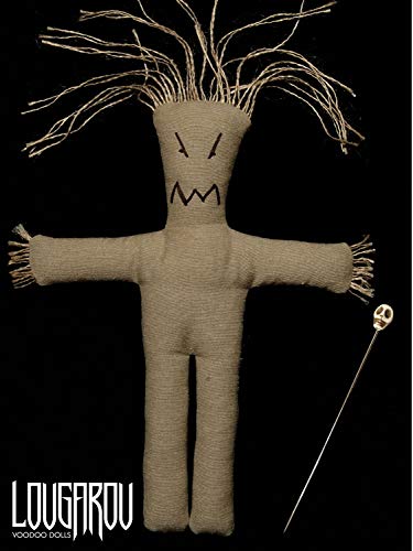Set de muñeco de vudú con aguja de vudú e instrucciones de ritual (idioma español no garantizado)