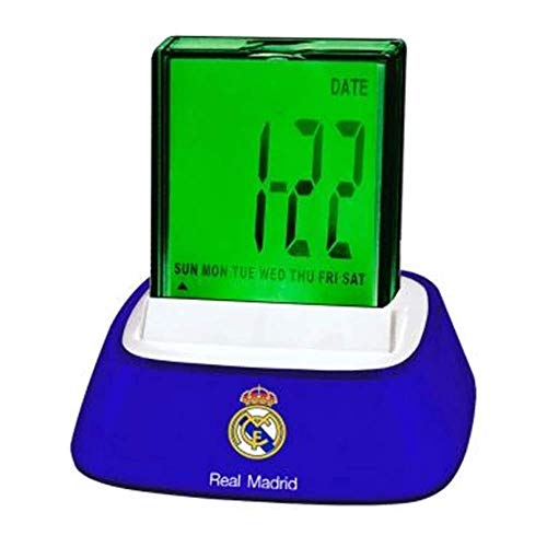 Seva Import Real Madrid Despertador, Unisex, Azul, Talla Única