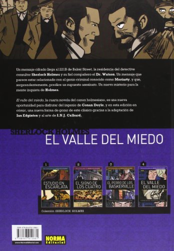 SHERLOCK HOLMES 4 EL VALLE DEL MIEDO (CÓMIC USA)