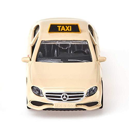 SIKU 1502, Taxi, Metal/Plástico, Color crema, Apertura de puertas, Enganche para remolque