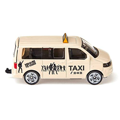 Siku Taxi van Preassembled City car - modelos de vehículos de tierra (Preassembled, Taxi van, City car, Principiante, Beige, Negro)