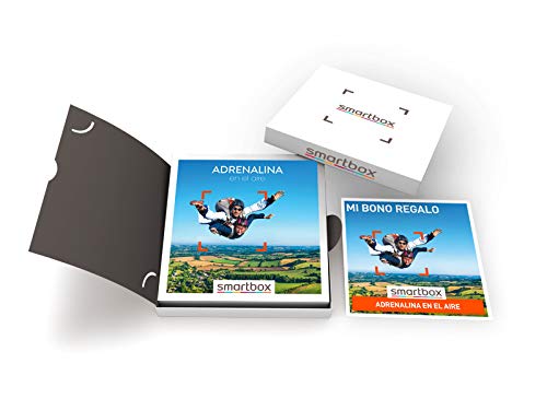 Smartbox - Caja Regalo para Hombres - Adrenalina en el Aire - Caja Regalo para Hombres - 1 Experiencia de Aventura en el Aire para 1 o 2 Personas