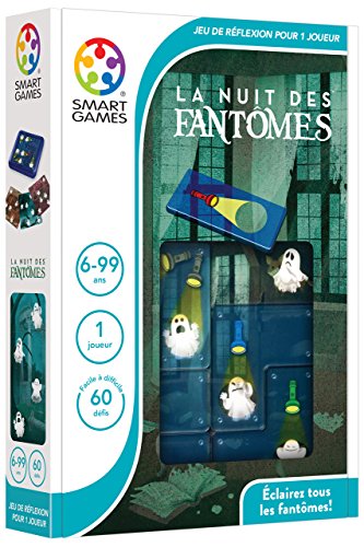 SmartGames La Nuit Des Fantômes Child Niño/niña - Juegos educativos (Multicolor, Child, Niño/niña, 6 año(s), 60 Pieza(s), 170 mm)