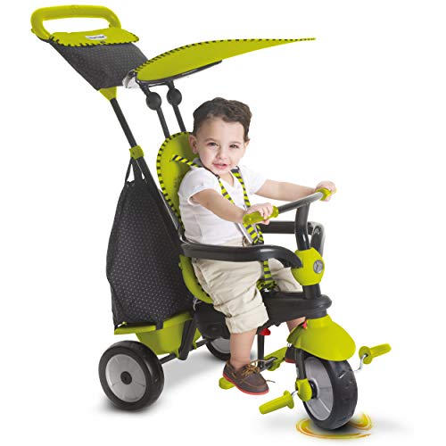 smarTrike Glow - Triciclo para bebé, 4 en 1, Verde