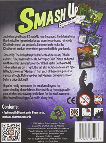 Smash Up: Obligatory Cthulhu Set - Juguete (Alderac Entertainment Group AEG5503) [versión Inglesa]