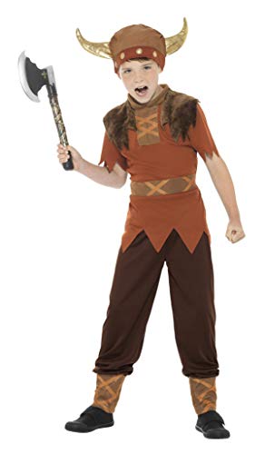Smiffy's - Disfraz de Vikingo para niño, Talla M (38665M)