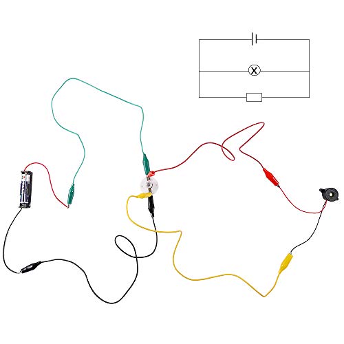 Sntieecr Kit de Motor de Circuito Eléctrico, Kits de Aprendizaje Educativo y Experimentos Científicos para Niños DIY Stem Proyecto de Ingeniería