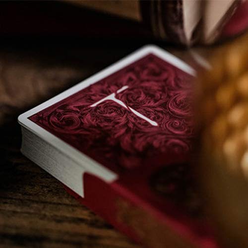 SOLOMAGIA Luxury Sword T (Red) Playing Cards by TCC