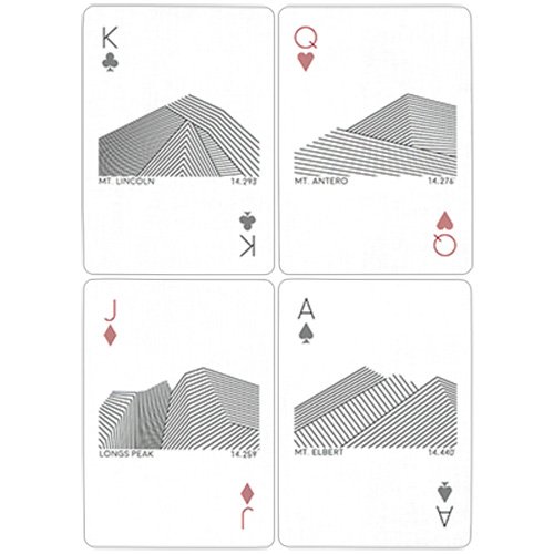 SOLOMAGIA Peak Playing Cards (Day) by USPCC - Tarjeta Juegos - Trucos Magia y la Magia