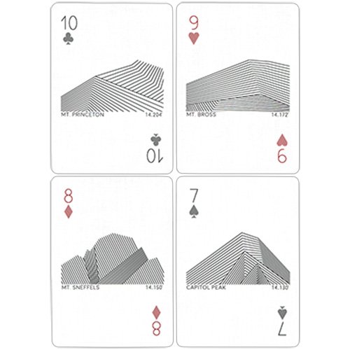 SOLOMAGIA Peak Playing Cards (Day) by USPCC - Tarjeta Juegos - Trucos Magia y la Magia