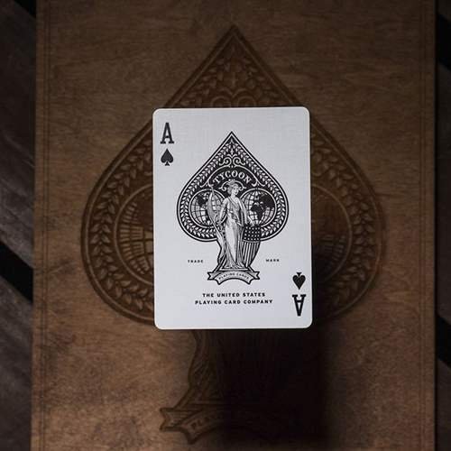SOLOMAGIA Tycoon Ivory Playing Cards by Theory 11 - Tours et Magie Magique