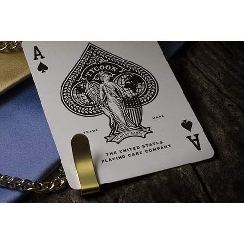 SOLOMAGIA Tycoon Playing Cards Blue by Theory11 - Tours et Magie Magique