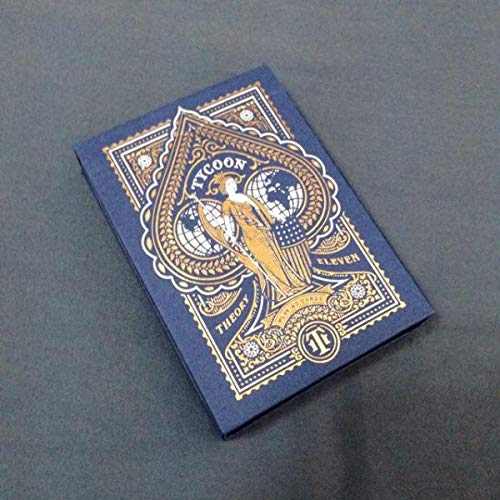 SOLOMAGIA Tycoon Playing Cards Blue by Theory11 - Tours et Magie Magique