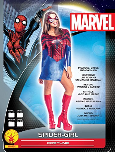 Spiderman - Disfraz de Spidergirl para mujer, Talla S adulto (Rubie's 880954-S)