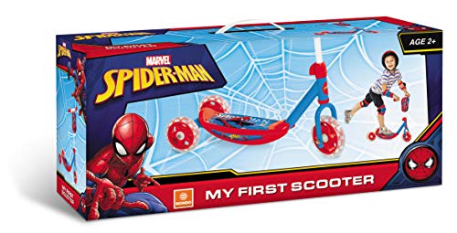 Spiderman - Patinete 3 Ruedas con Bolsa (Mondo Toys 18273)