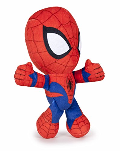 Spiderman Spiderman-71301 Peluche, 19 cm, Multicolor, (Famosa 760015038)