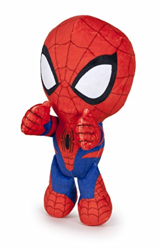 Spiderman Spiderman-71301 Peluche, 19 cm, Multicolor, (Famosa 760015038)