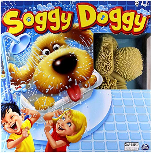 Spin Master 6039761– Spin Master Games – Soggy Doggy , Modelos/colores Surtidos, 1 Unidad