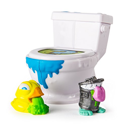 Spin Master Flush force WC 6037313, Baño con dos personajes