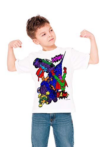 Splat Planet - Camiseta de superhéroe con 10 bolígrafos mágicos Lavables no tóxicos (7-8 años)