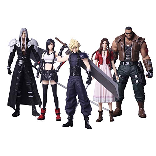 Square Enix Pack 5 Figuras 10 cm Final Fantasy VII Remake Trading Arts