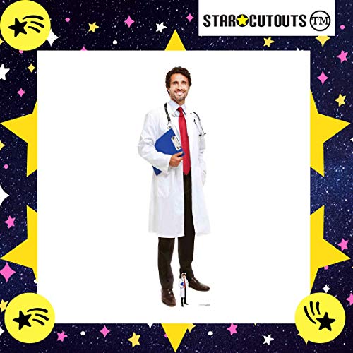 Star Cutouts Ltd-SC1584-Tarjeta de felicitación para Hombre (186 x 59 cm), diseño médico, Multicolor (SC1584)