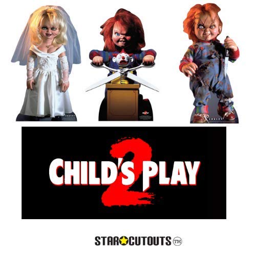 Star Cutouts SC1326 Muñeca de los chicos buenos ChuckyChild's Play perfecta para Halloween, amigos y fans, multicolor