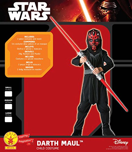 Star - Disfraz Wars para niño, talla S