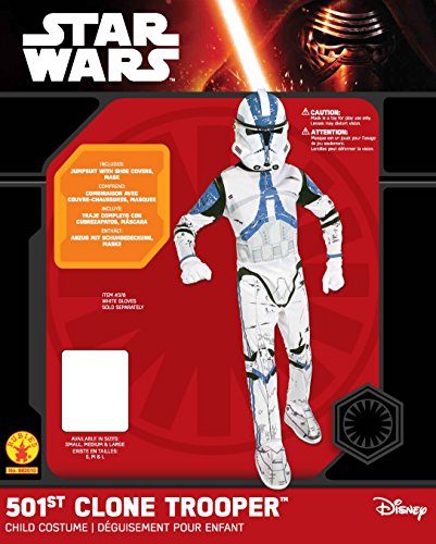 Star - Disfraz Wars Trooper para niño, talla S (3-4 años) (VZ-1536)