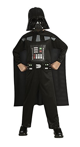 Star Wars 882848 - Disfraz de Darth Vader para niño, Talla M (infantil 5-7 años)