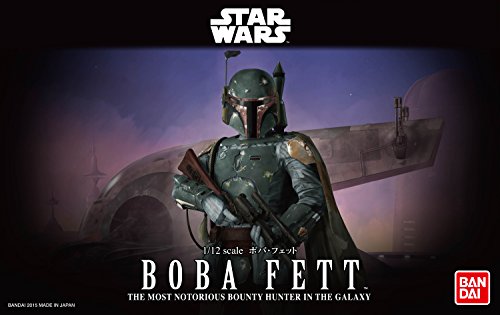 Star Wars Boba Fett 1/12 Scale Model Kit by Bandai