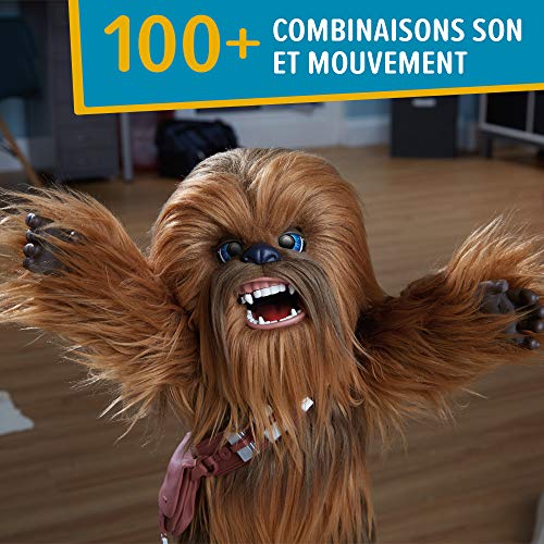 Star Wars – Chewie – Peluche Interactivo FurReal Chewbacca – Parle en Wookie