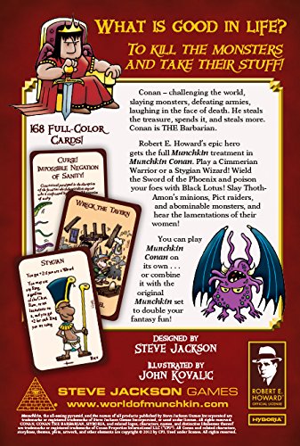Steve Jackson Games - Juego de Cartas Munchkin, de 2 a 6 Jugadores (SJG4411) (Importado)