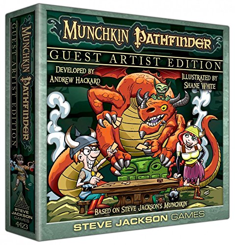 Steve Jackson Games sjg04423 – Munchkin Pathfinder Guest Artist Edition, Juego de Cartas