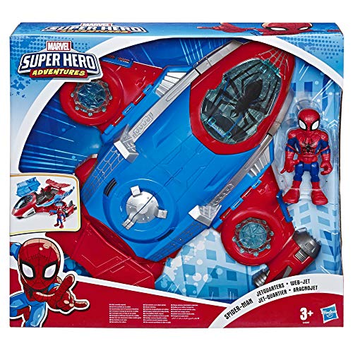 Super Hero Adventures - Spider Man Jetquarters (Hasbro E4840EU4)