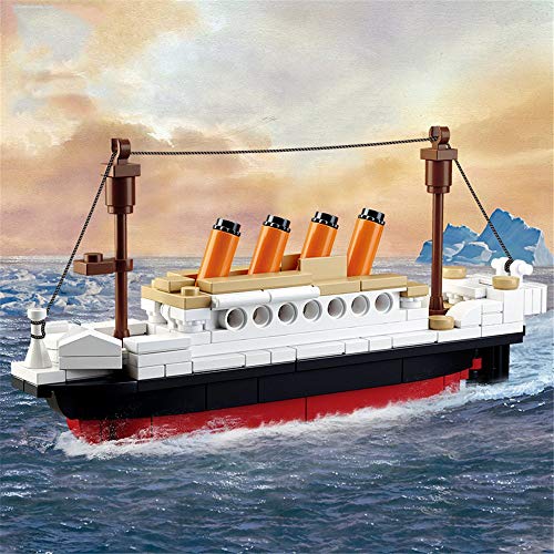 SuSenGo Mini Titanic Building Block Set for Kids