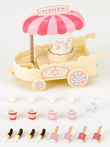 Sylvanian Families - 4610 - Popcorn Cart Mini muñecas y Accesorios