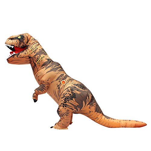 T Rex Disfraz Dinosaurio Inflable Adulto T-rex Trex Disfraces Para Halloween Brown