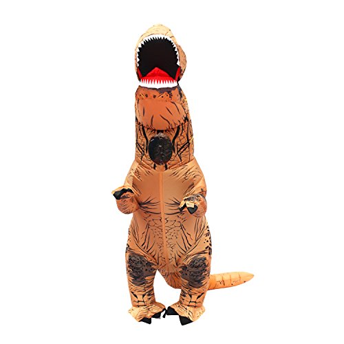 T Rex Disfraz Dinosaurio Inflable Adulto T-rex Trex Disfraces Para Halloween Brown