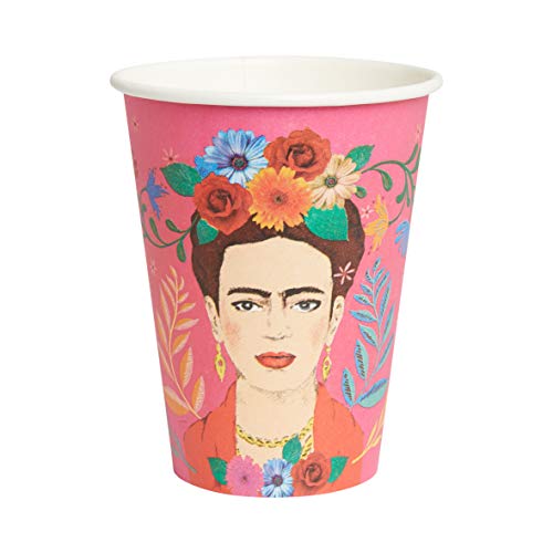 Talking Tables Cup-L Boho Large Paper Cups, Multicolor