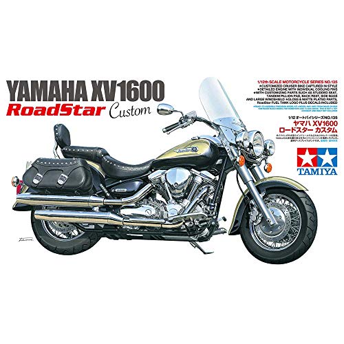 Tamiya Serie Motocicleta 1/12 No.135 Yamaha XV1600 Roadster Personalizada Modelo de plástico 14135