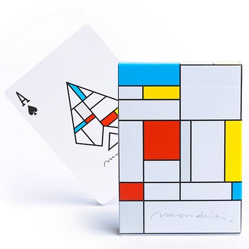 Tavoloverde Cartas de Juego Mondrian