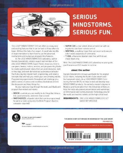 The LEGO MINDSTORMS EV3 Laboratory: Build, Program, and Experiment with Five Wicked Cool Robots! [Idioma Inglés]